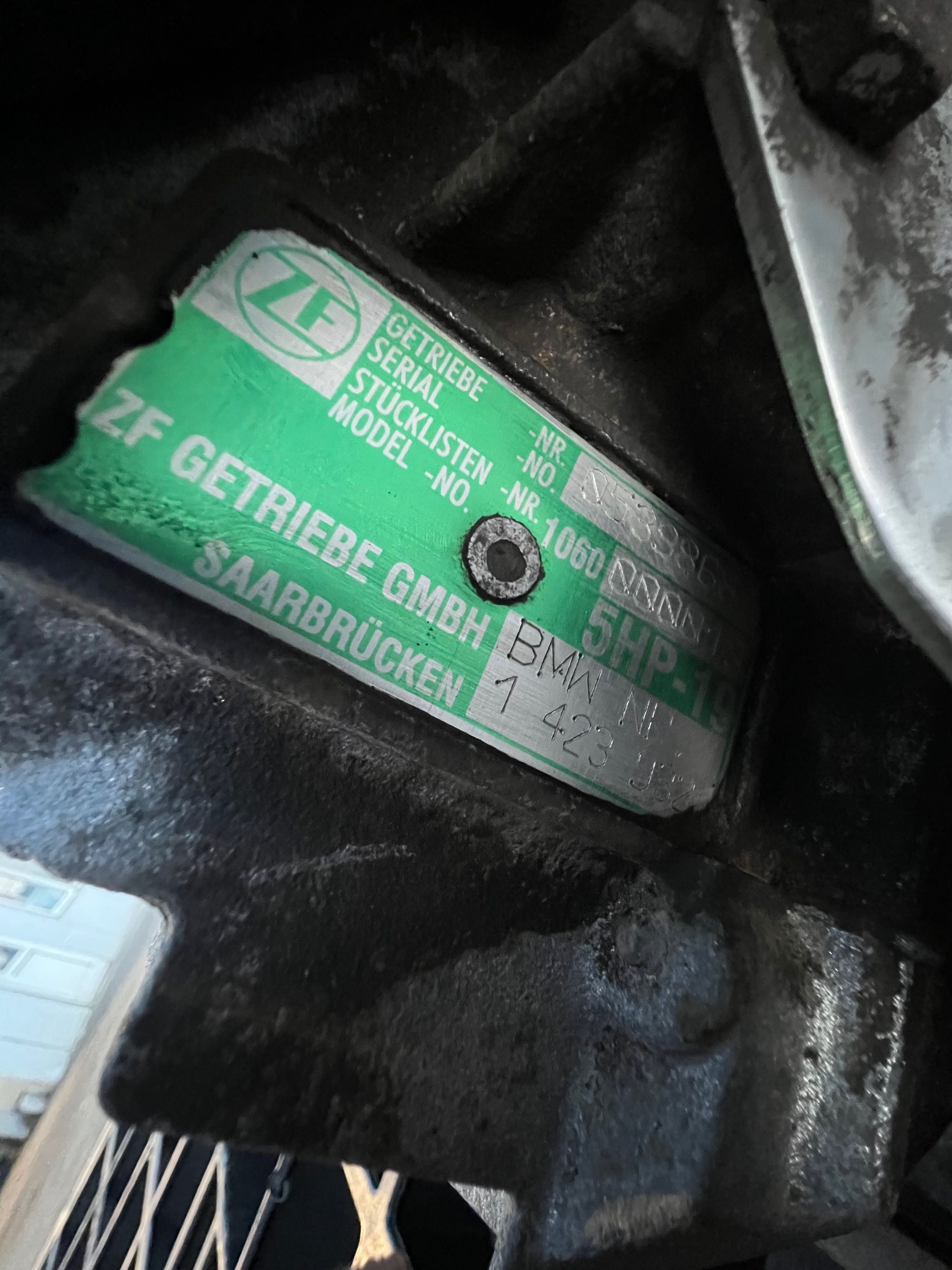 ZF 5hp19 e39 530i