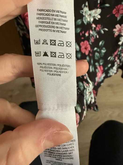 Camasa eleganta cu flori Primark