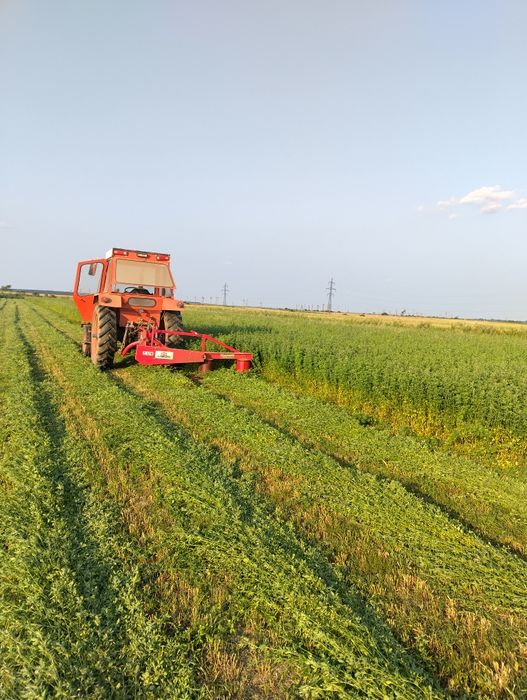 Baloți de fân și lucernă