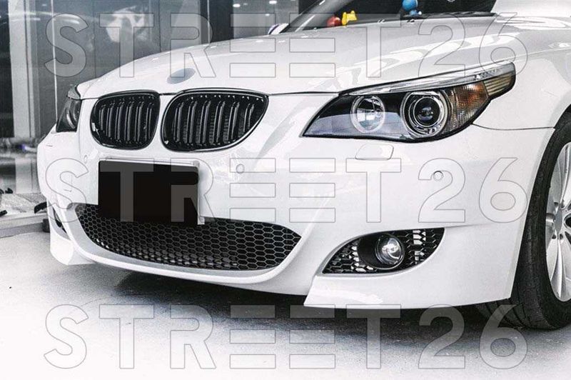 Grile duble M BMW Seria 5 E60 / E61 (2003-2009) negru lucios