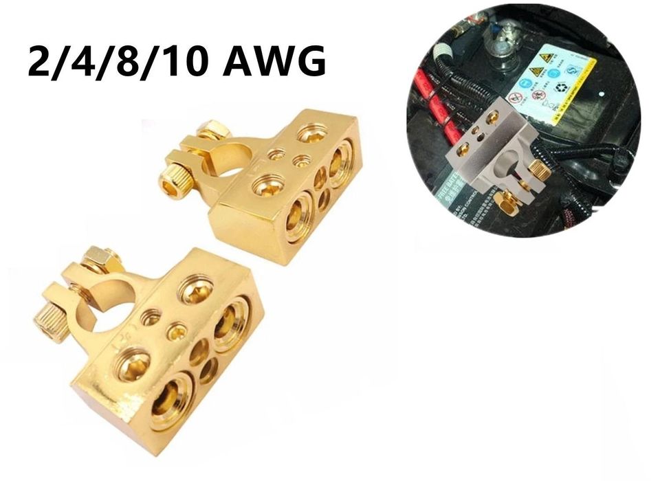 комплект от 2 броя конектори за акумулатори vertex , подходящи за ...