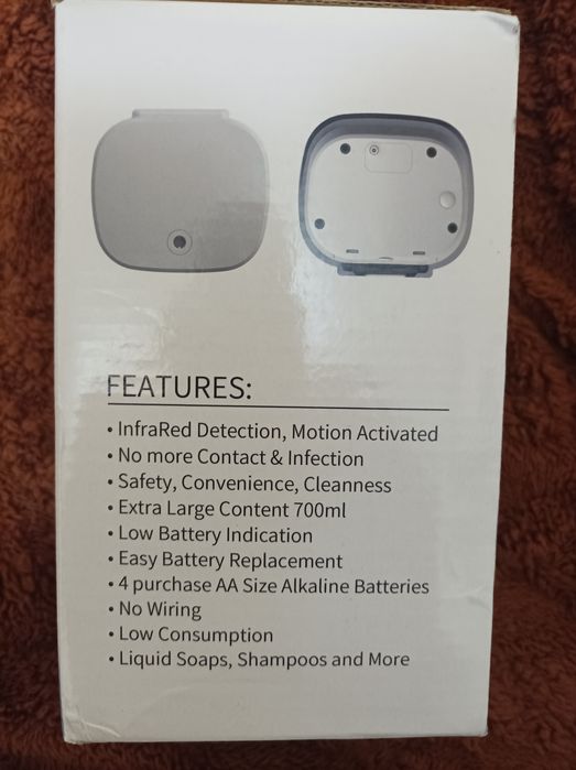 Dozator de săpun automat