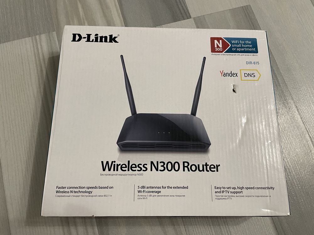Продаю WI-FI роутер D-Link Model:DIR-615, Б/у