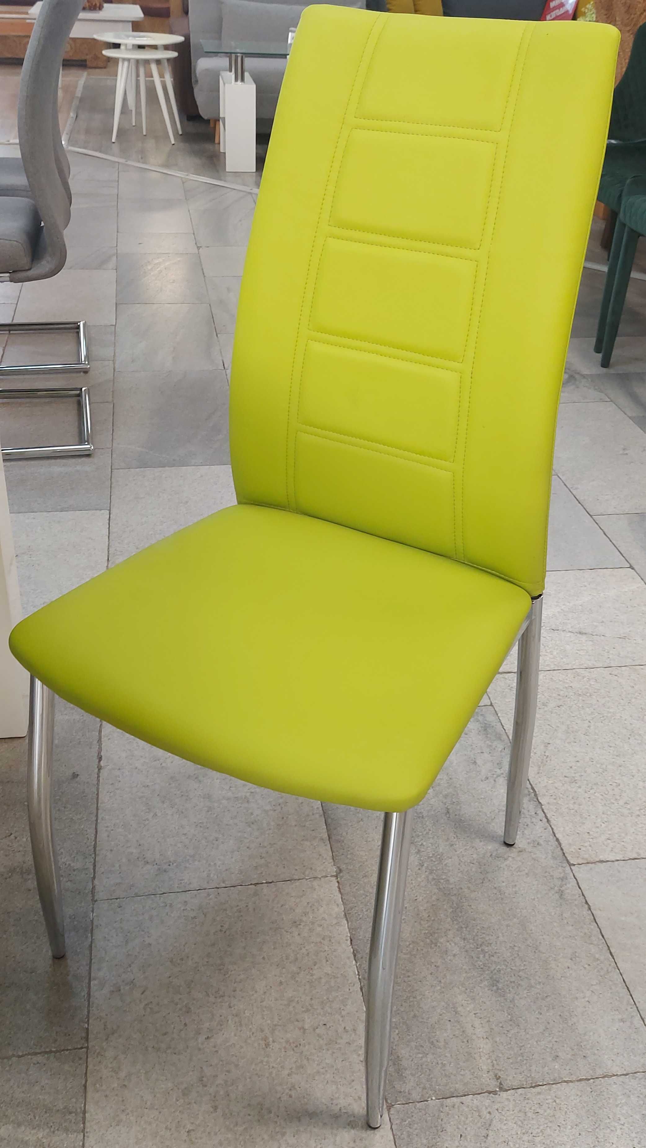 Трапезени столове- Флаш зелени - чисто нови!