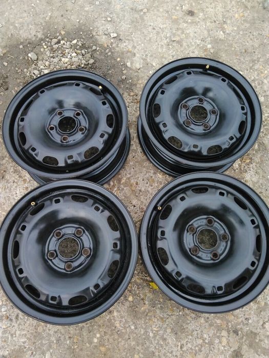 Jante tabla 5x100 , 5x108 , 5x114,3 , 5x112 , Skoda, Golf IV, Ford , Mazda 5x100 15 toli , jante otel 5x100 16