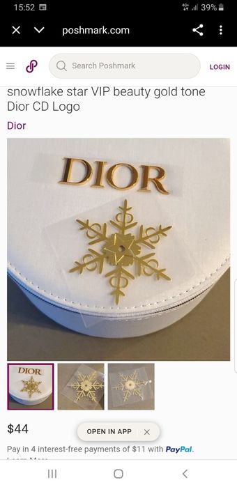 Ornamente pentru brad de la Christian Dior