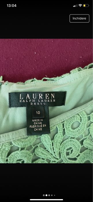 Rochie eleganta Ralph Lauren de ocazie