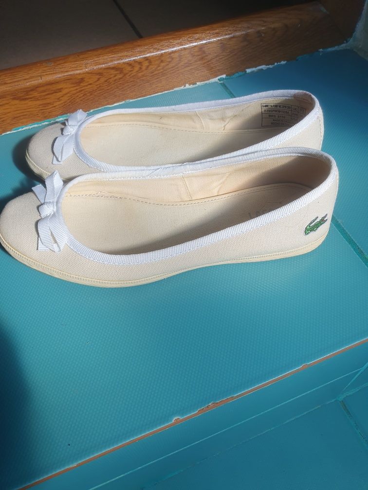 Expadrile balerini dama lacoste