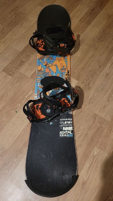 Placa snowboard Salomon 135 cu legături K2