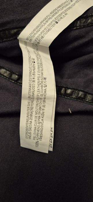 Geaca de piele Zara bărbați