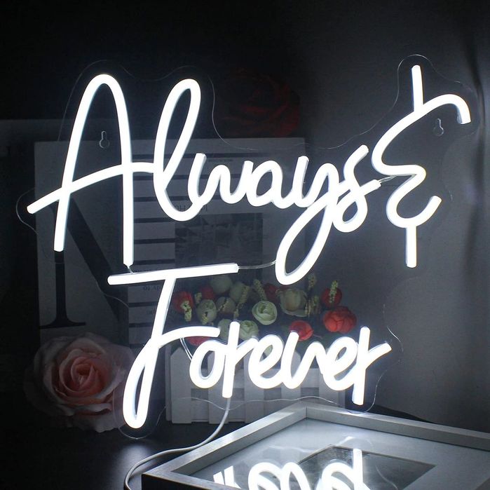 Always Forever неонов знак LED