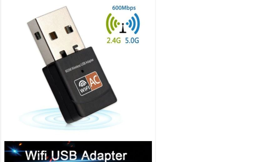 USB Wifi адаптер 600Mbps Wi fi адаптер 5.8ghz антена USB Ethernet PC W