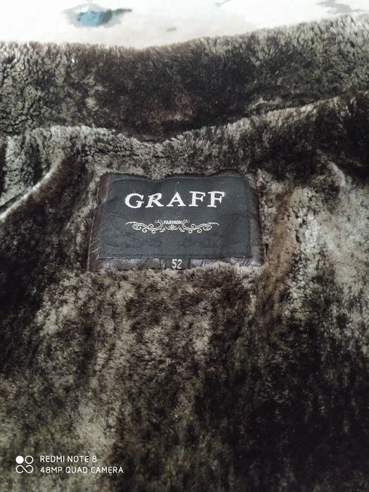 Кожаный куртки размер 52