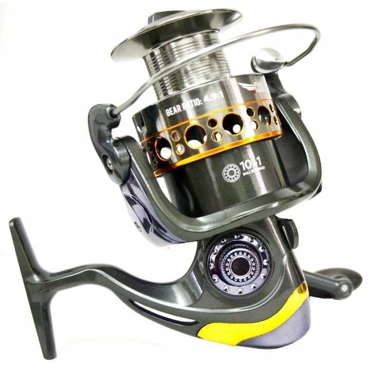Set 3 Lansete Crap 3, 90m, 3 Mulinete Glamour 7000, Rod Pod, Senzori