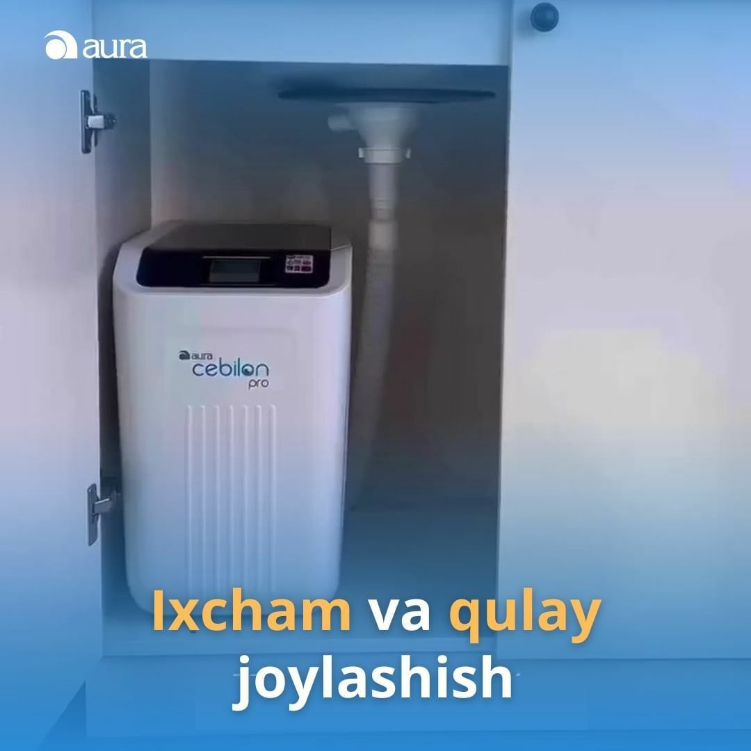 Aura Cebilon pro suv filtr 
Tozalash tizimi 6 bosqich 
3 yil garantiya