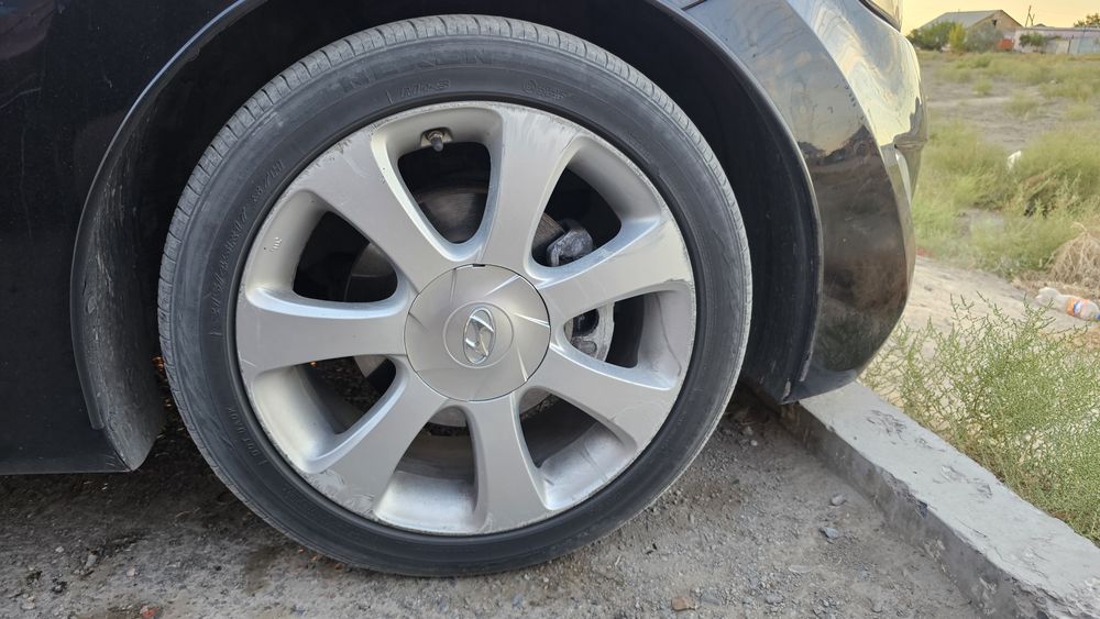 Титановые диски на Элантру