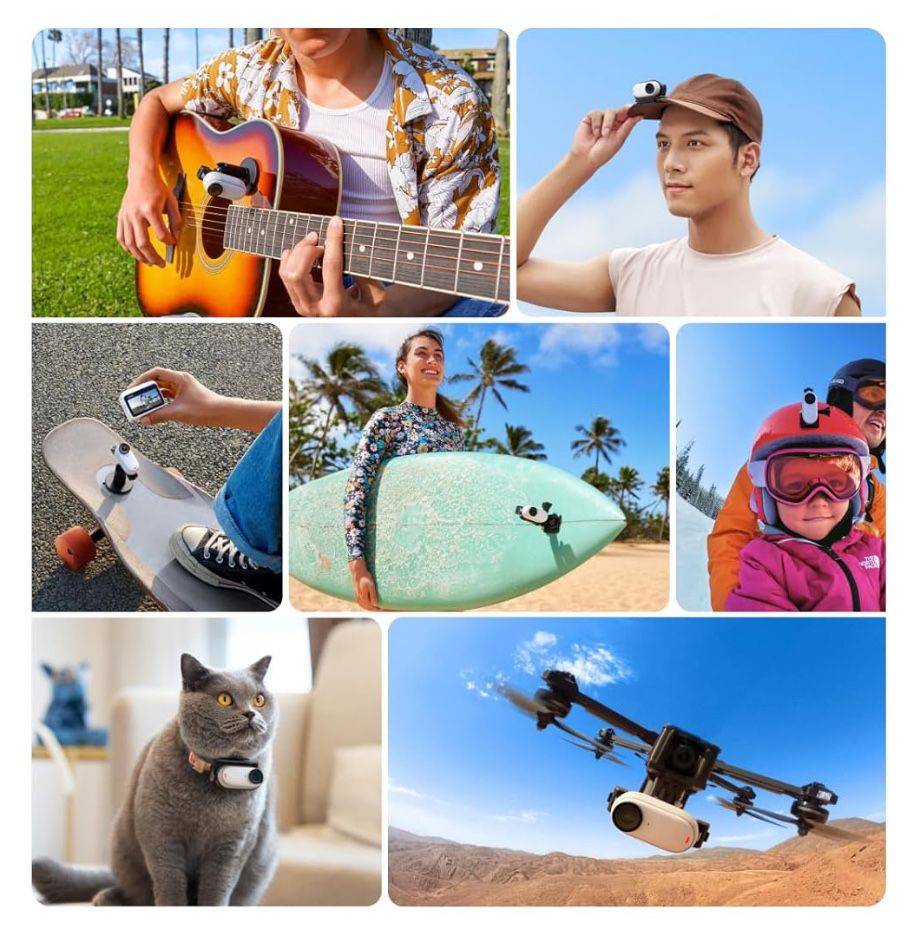 ЧИСТО НОВА Insta360 GO 3 64GB спортна екшън камера