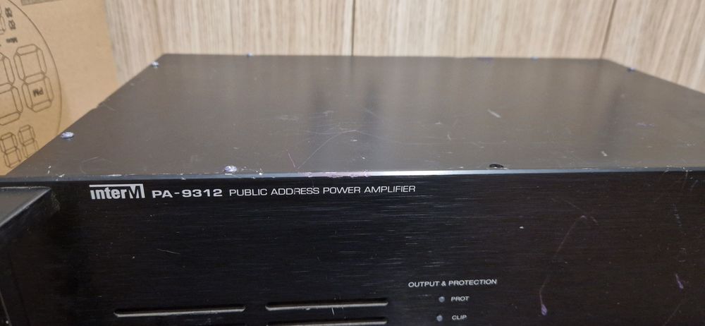 Vand amplificator public adres interM PA 9312