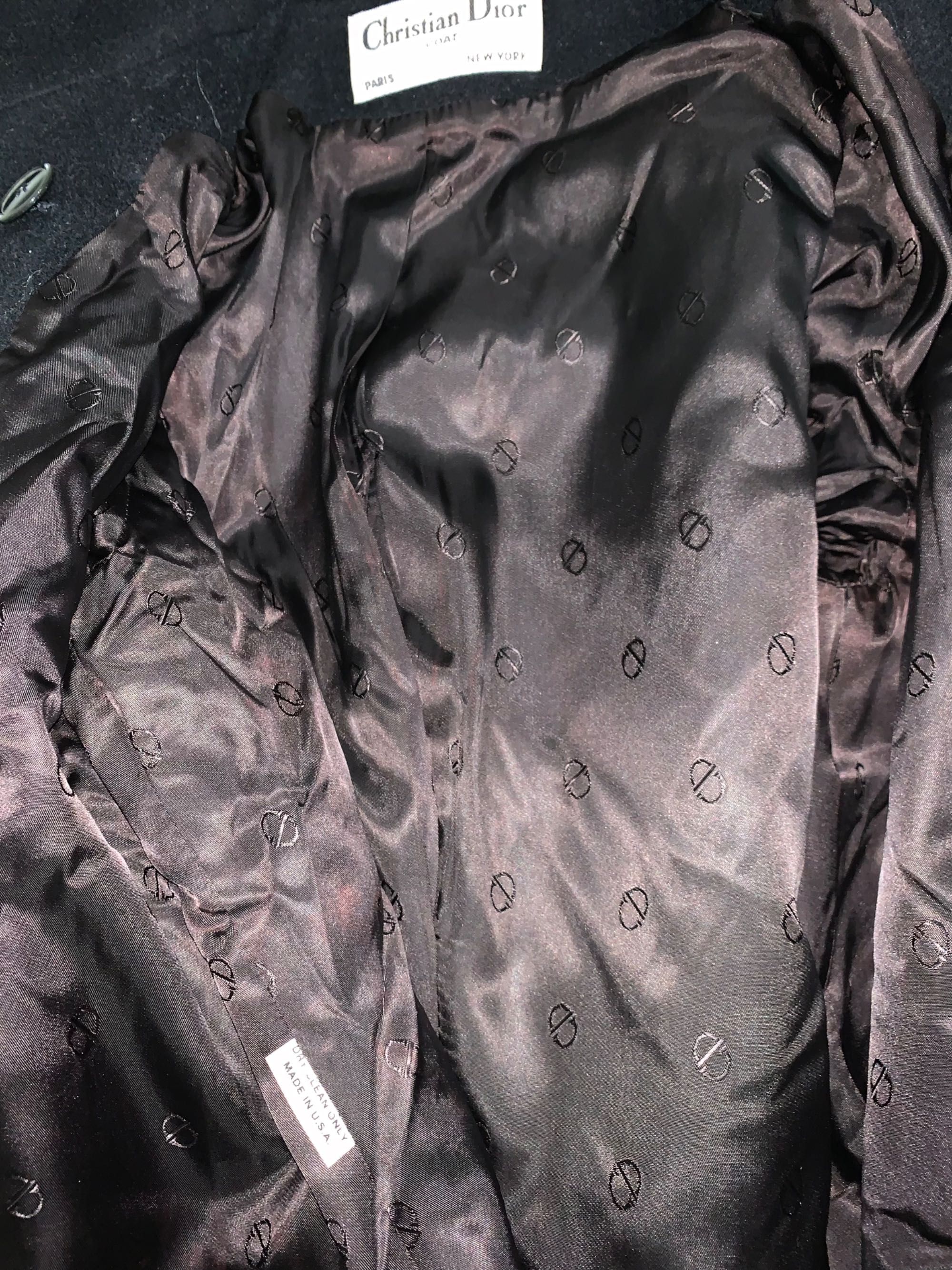 Christian Dior,           Faux Fur Coat Rare Vintage, пальто за 5,800