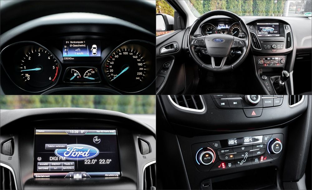 Ford Focus 1.5 TDCI incalzire scaune , Navi , Senzori   Carte service