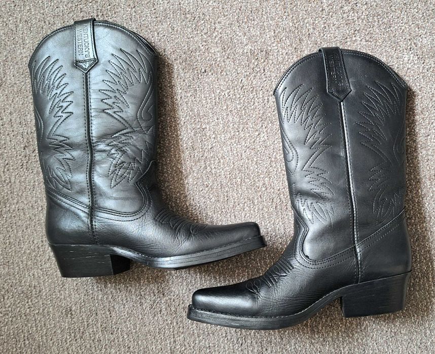 Cisme /Ghete dama piele naturala model Western Kentucky mărime 40