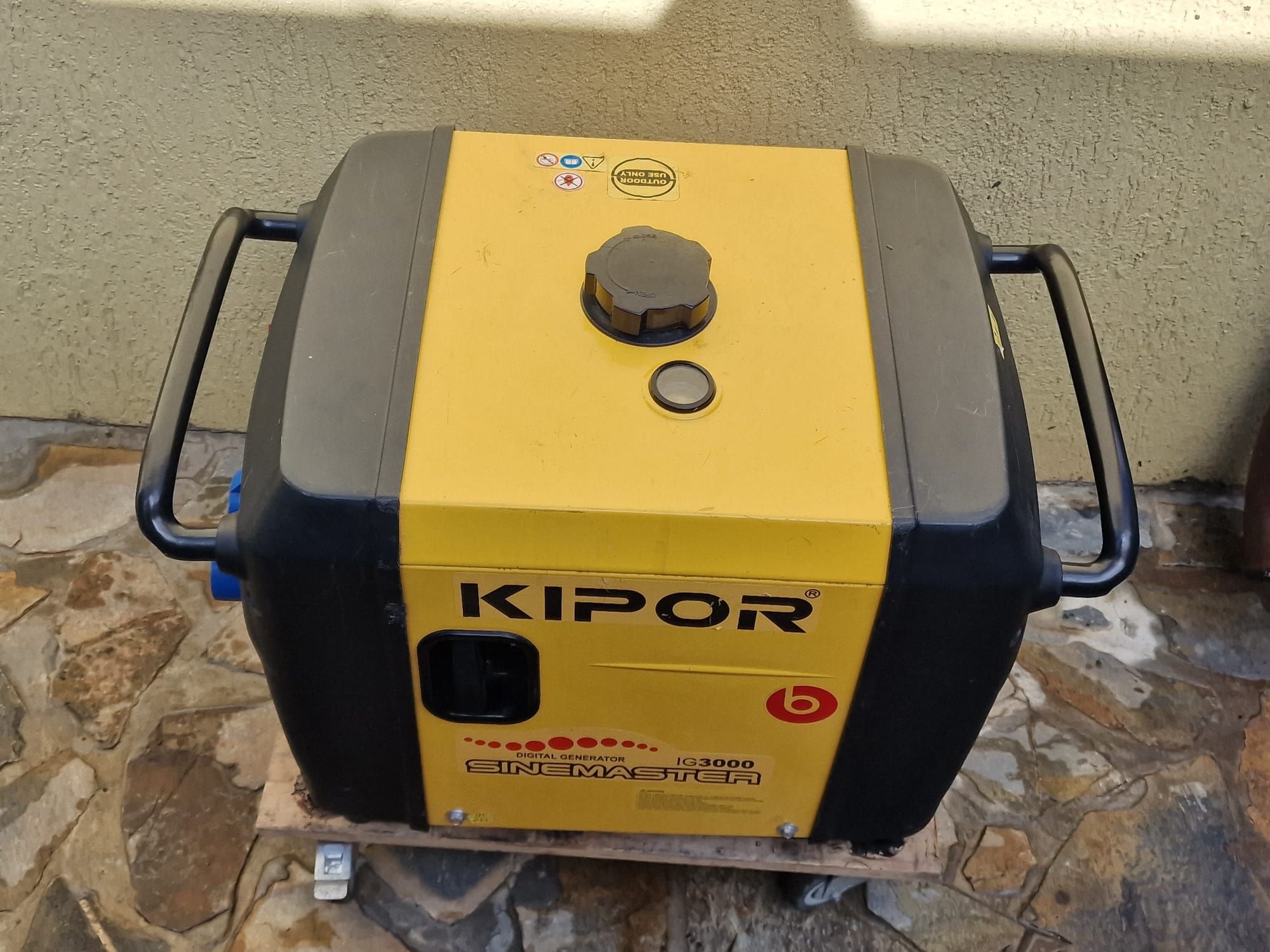 inverter Generator Kipor 3 kw, pornire automata și manuala;