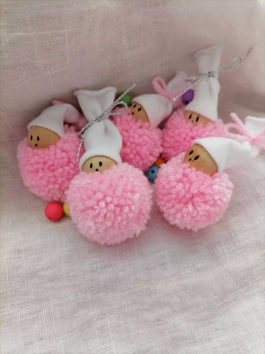 Ръчно изработени коледни висулки