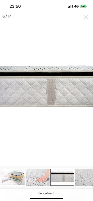 Saltea Ortopedica Bedora Intense Memory 180x200 cm,