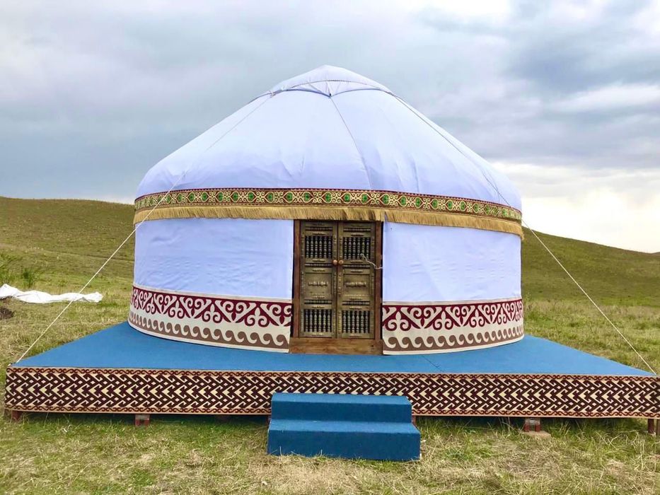 Киіз үй, Ағаш үй Юрты для Сакской бани и туристических комплексов