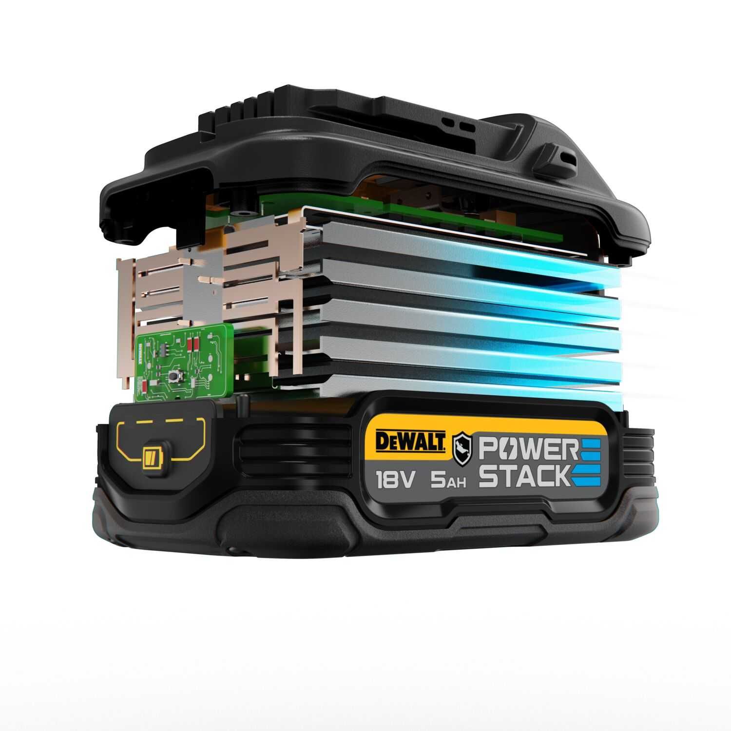 Батерия DeWALT PowerStack DCBP518G, 18V, 5Ah