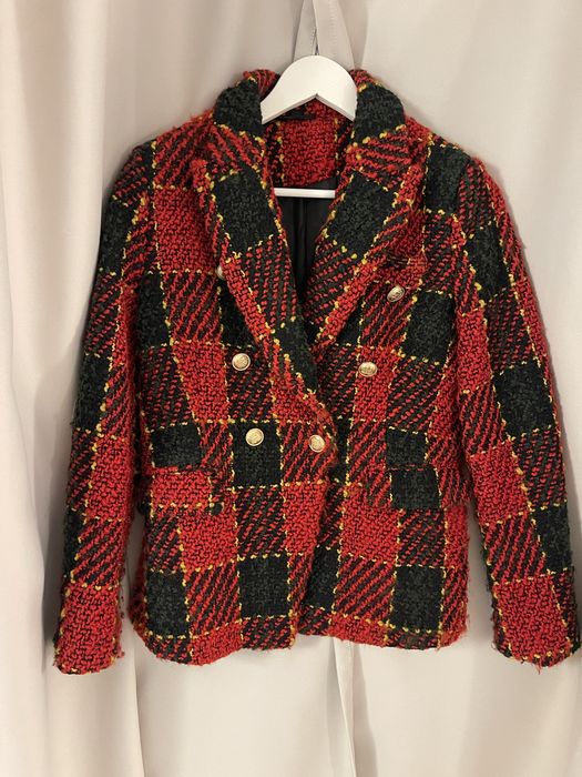 Палто каре букле