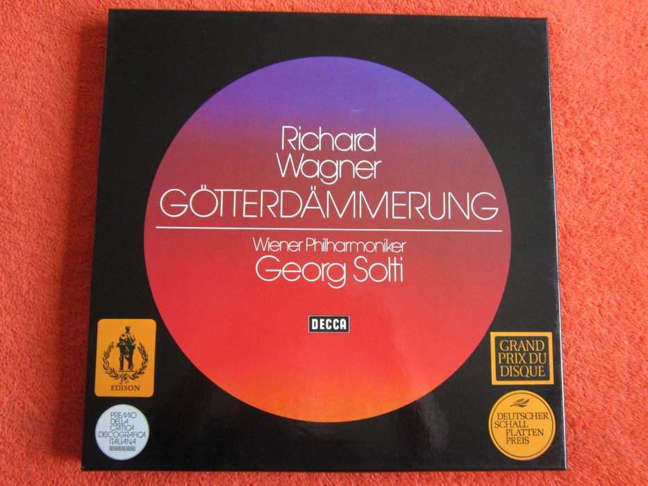 cadou deosebit Wagner Gotterdammerung  (Amurgul zeilorGeorg Solti  6LP