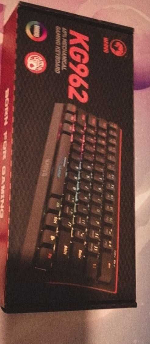 Tastatura Gaming mecanica MARVO KG962, USB C, Layout US, negru