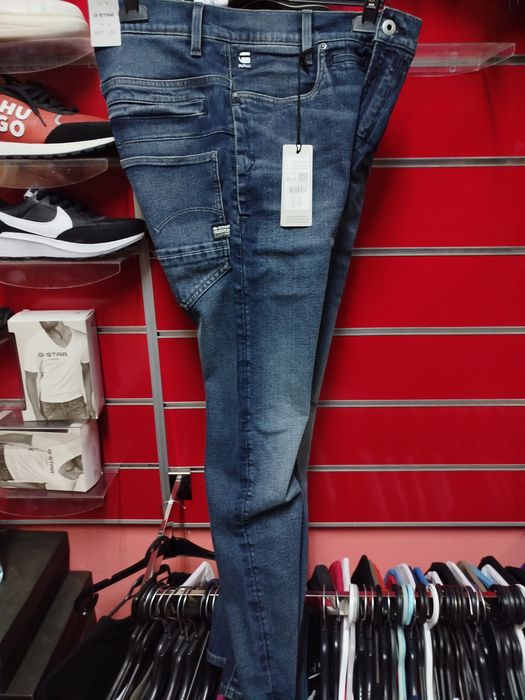 Оригинални дънки G-Star Raw D-Staq W32 W33 W34 W36 нови мъжки 3D Slim