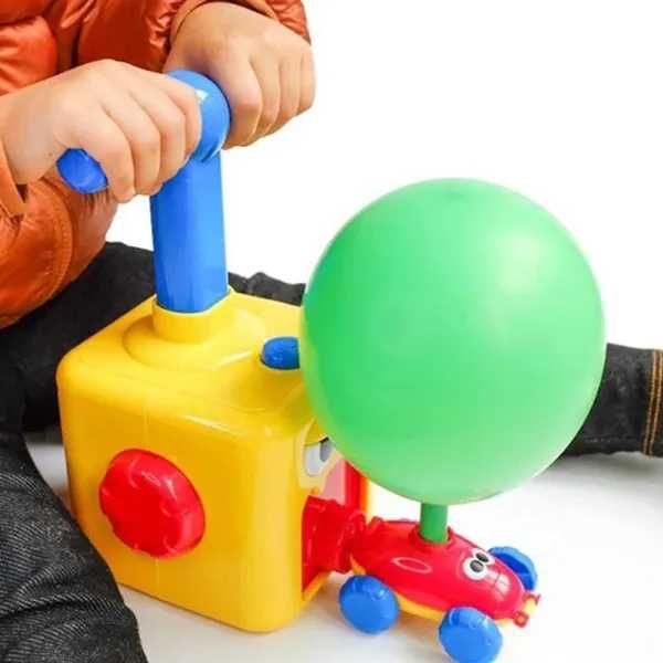 Lansator de baloane/masina propulsata de balon/jucarii copii