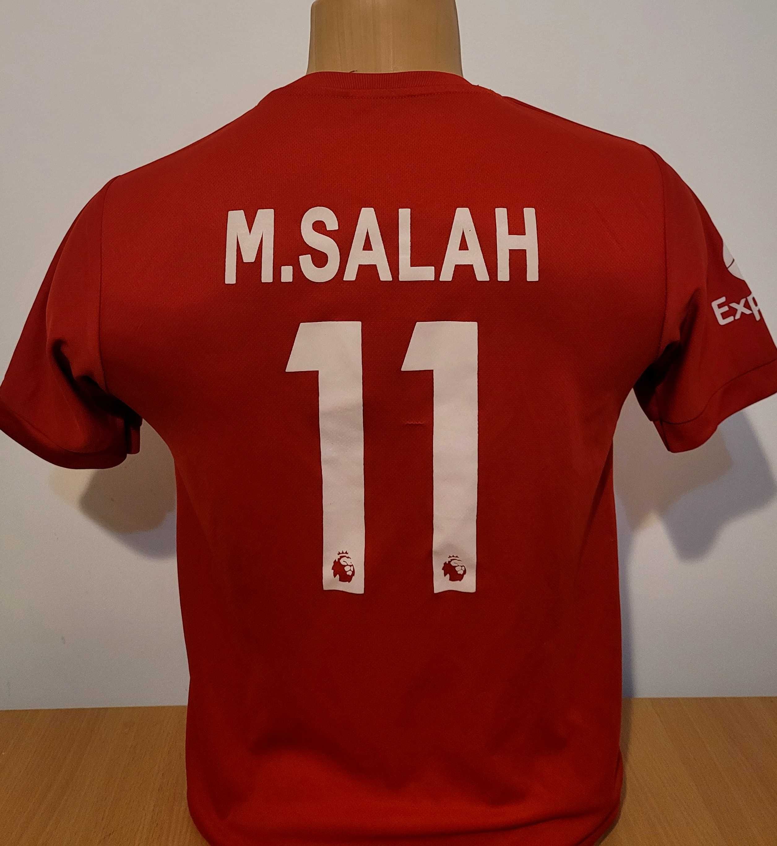 Tricou Liverpool Salah de fotbal colectie S sau 176 copii