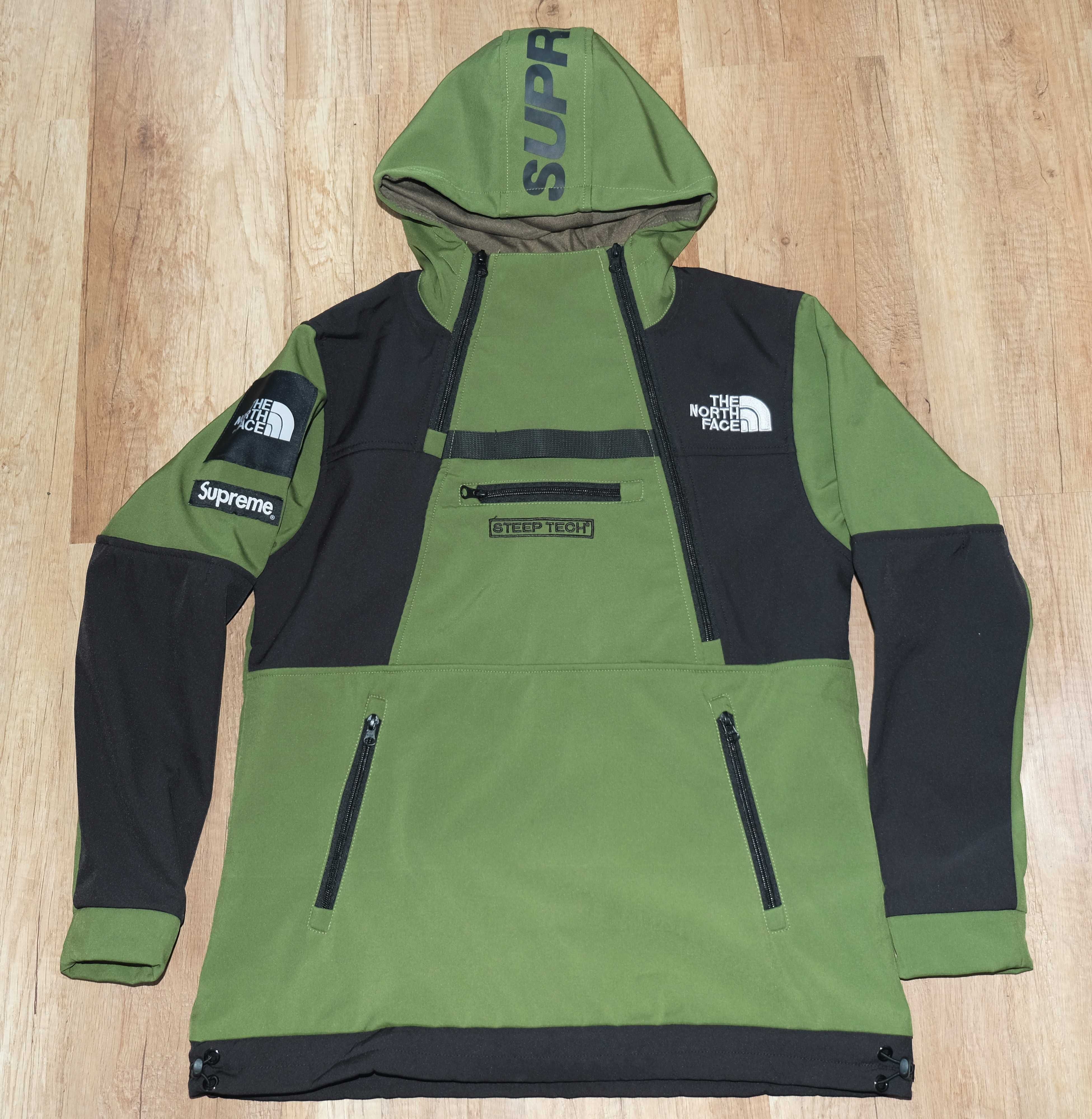 The North Face Steep Tech Supreme Hoodie мъжко L размер.