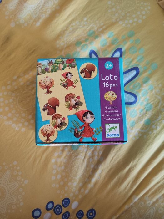 Образователна игра Djeco: Loto, Четири сезона
