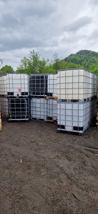 butoaie bazine, rezervor tank ibc 1000 litri  curate
