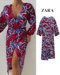 Нова сатенена рокля на Zara