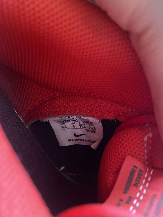 Nike dunks high red