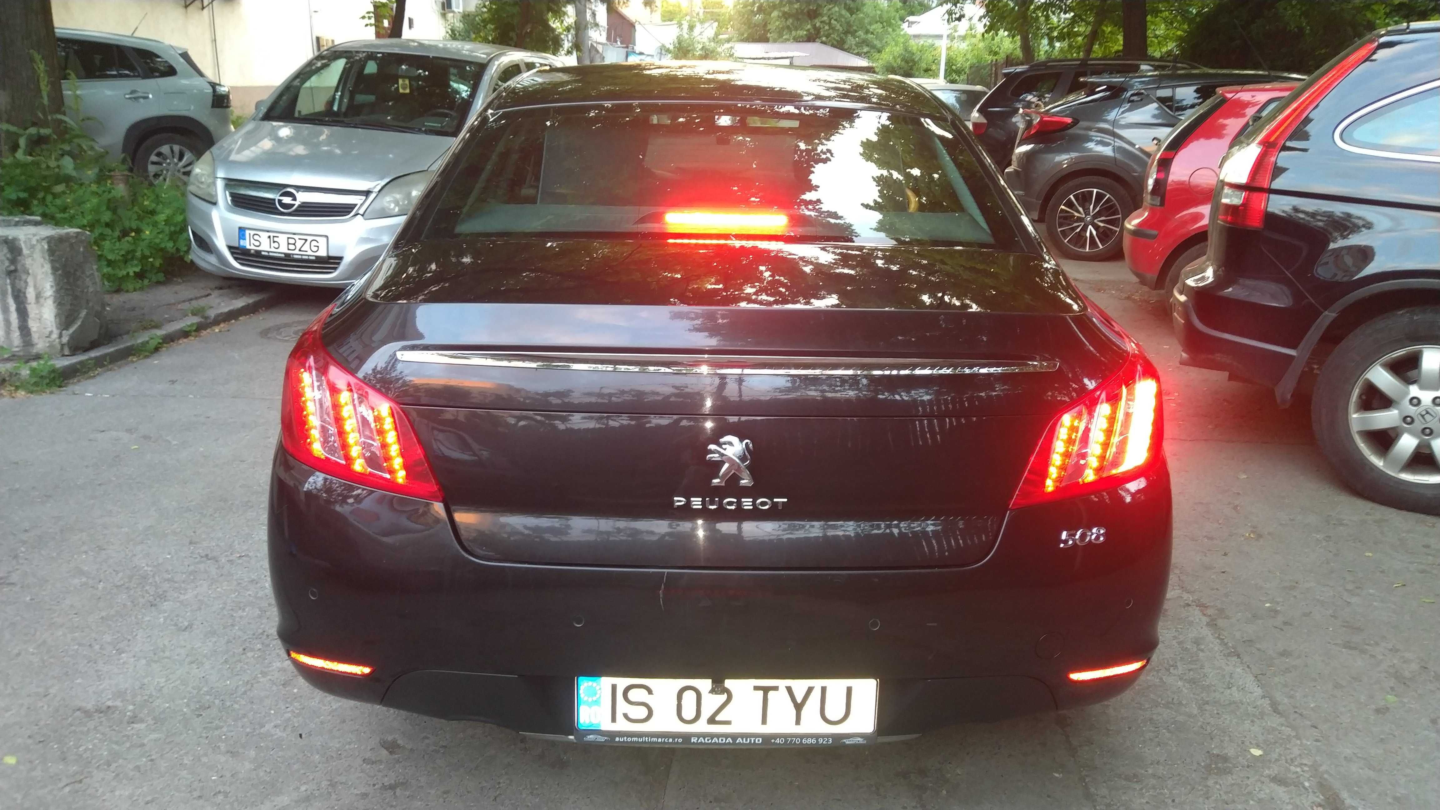 Peugeot 508 Hybrid4 Octombrie 2013