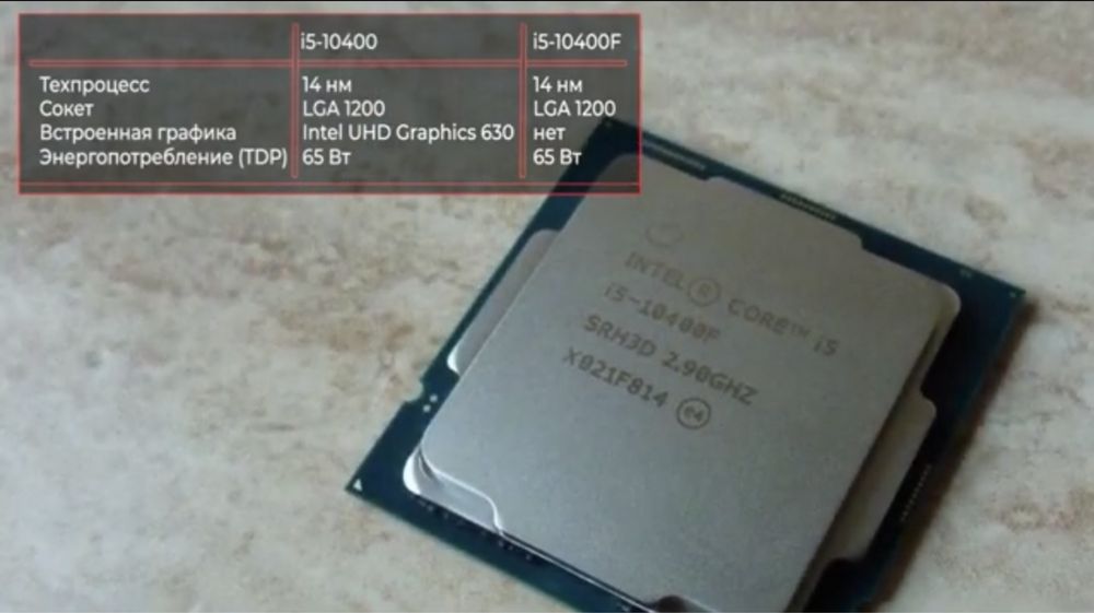 Процессор Intel Core i5 10400 OEM