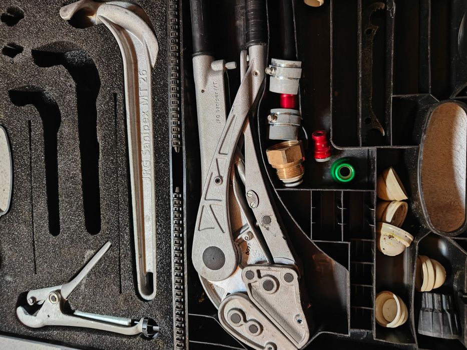 JRG sanipex MTV trusa sertizare țevi multistrat