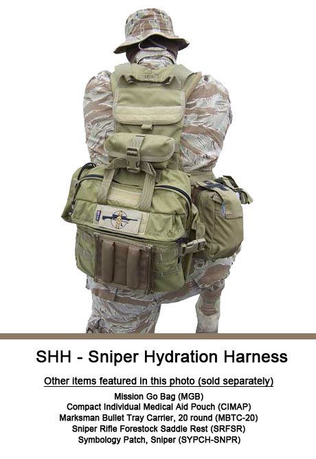 Американска военна тактическа жилетка за снайперисти S.O. Tech