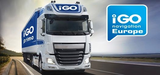 IGO navigation за камиони + всички карти на Европа