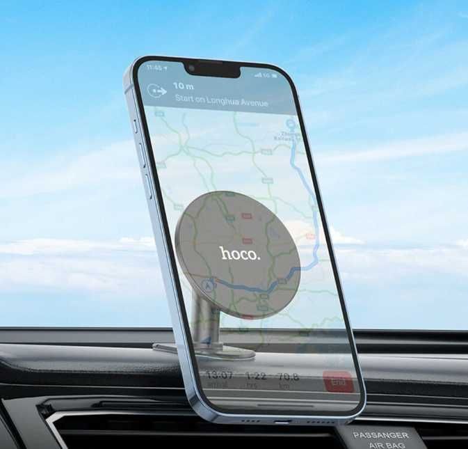 Suport Auto MagSafe compatibil cu iPhone / Samsung /Hoco H13
