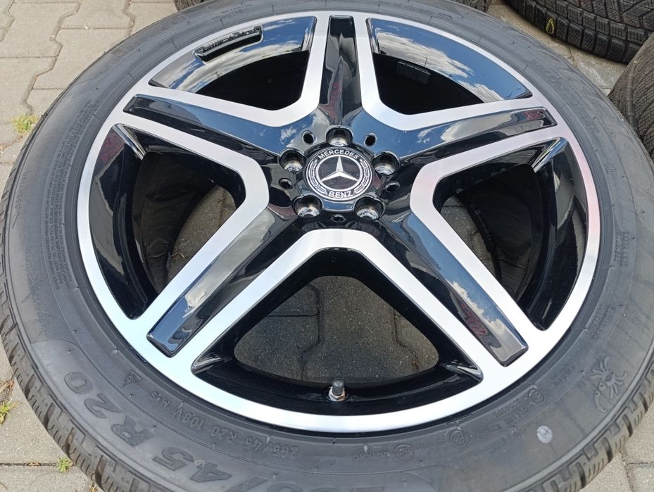 Jante Mercedes AMG GLE W 166 20'' originale cu anvelope de iarnă noi
