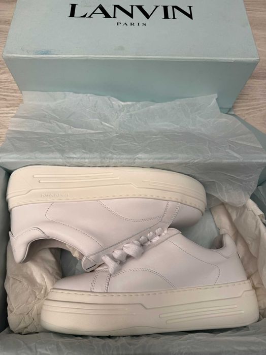 Lanvin sneakers 38, originali, full box, retail 656 euro