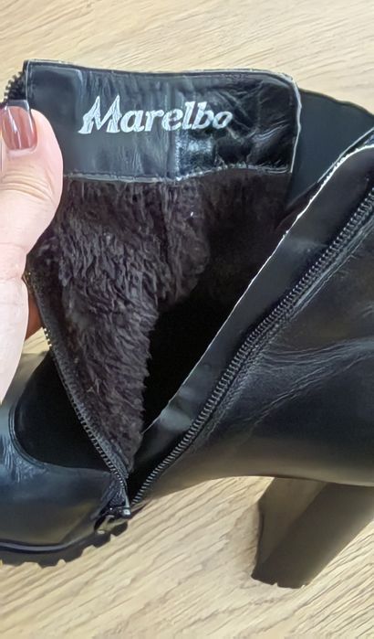 Ghete / cizme Marelbo nr 38 piele